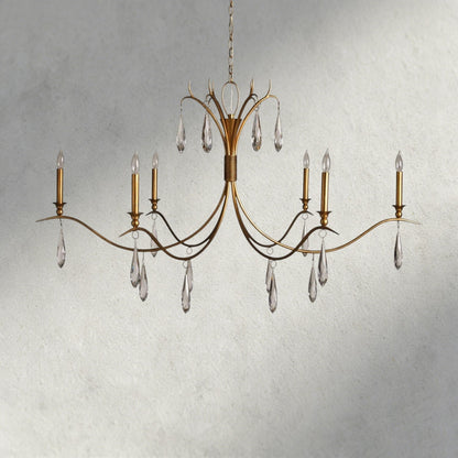Celine Chandelier 36", 59" - Zelno Lighting