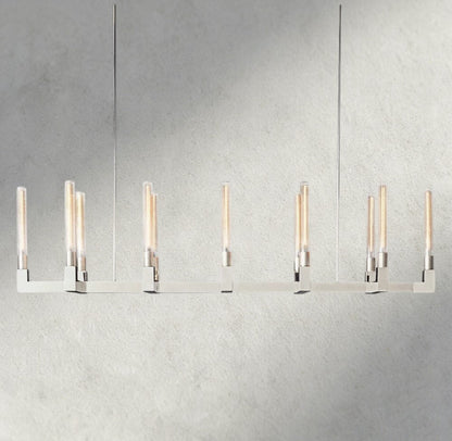 Cennela Linear Chandelier 55", 67" - Zelno Lighting