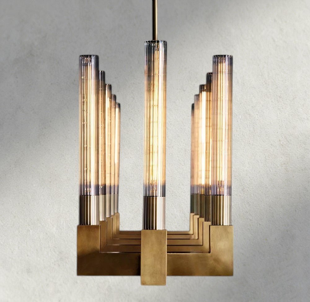 Cennela Linear Chandelier 55", 67" - Zelno Lighting