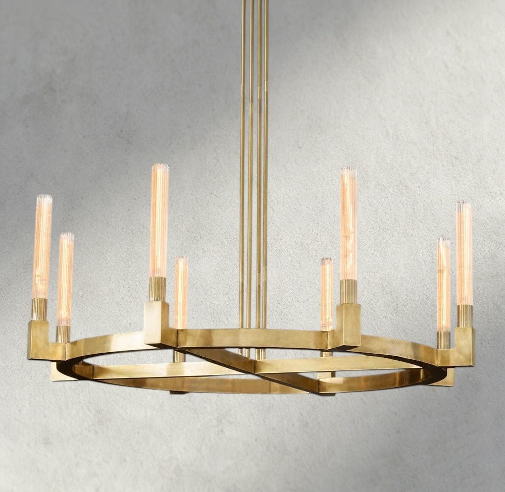 Cennela Round Chandelier 36", 48", 60", 72" - Zelno Lighting