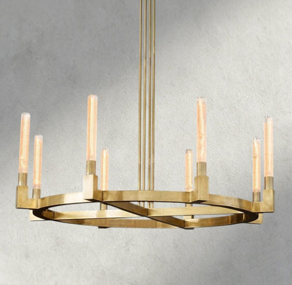 Cennela Round Chandelier 36", 48", 60", 72" - Zelno Lighting