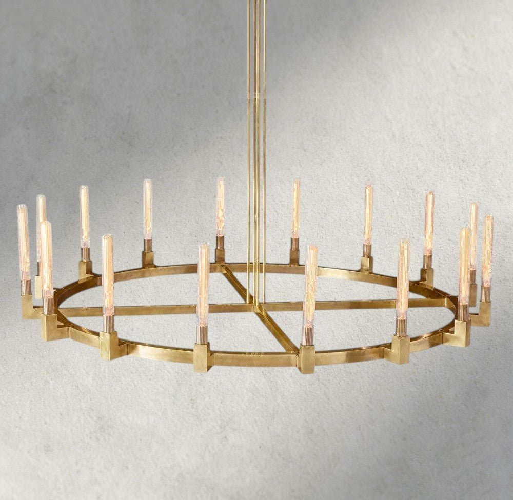 Cennela Round Chandelier 36", 48", 60", 72" - Zelno Lighting