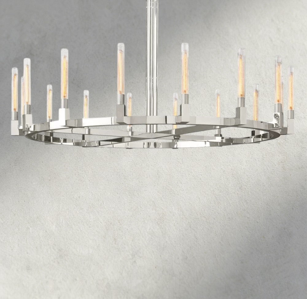 Cennela Round Chandelier 36", 48", 60", 72" - Zelno Lighting
