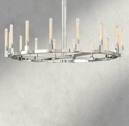 Cennela Round Chandelier 36", 48", 60", 72" - Zelno Lighting