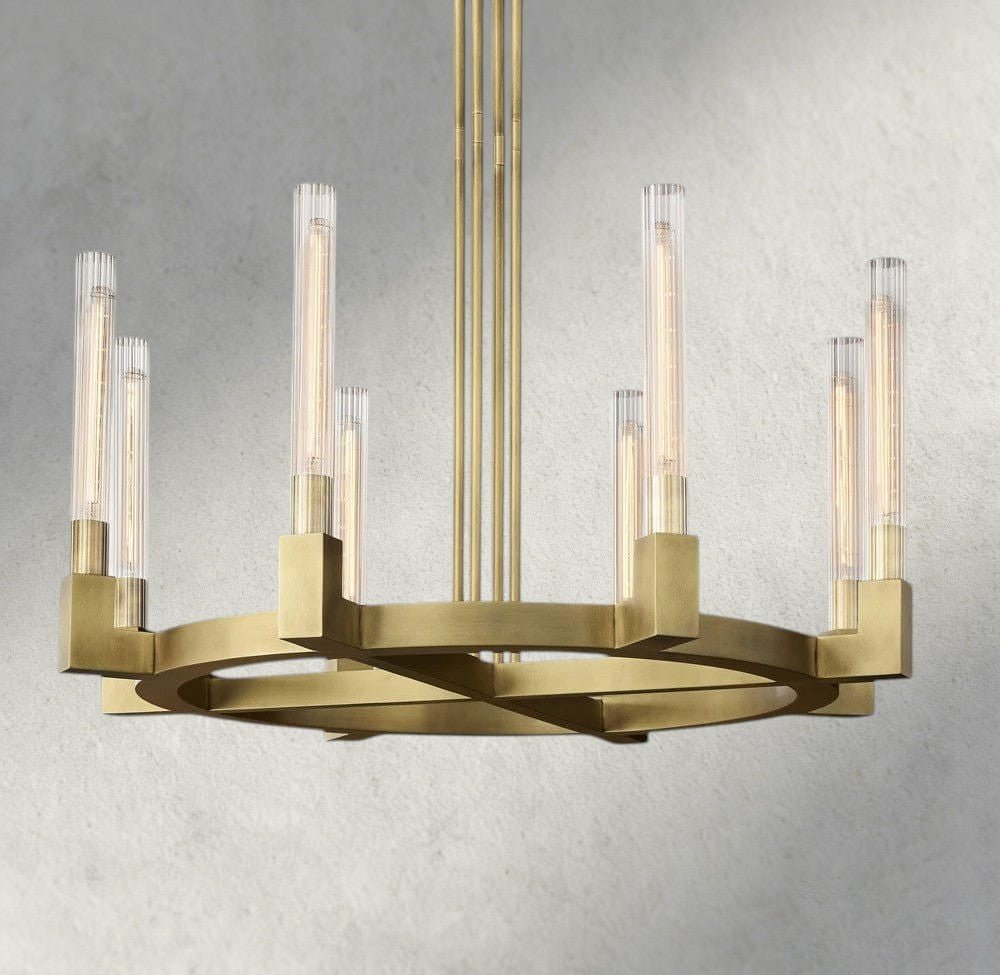 Cennela Round Chandelier 36", 48", 60", 72" - Zelno Lighting