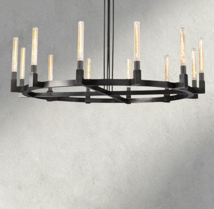 Cennela Round Chandelier 36", 48", 60", 72" - Zelno Lighting