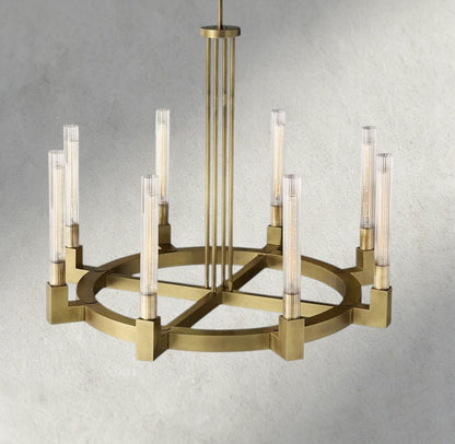 Cennela Round Chandelier 36", 48", 60", 72" - Zelno Lighting
