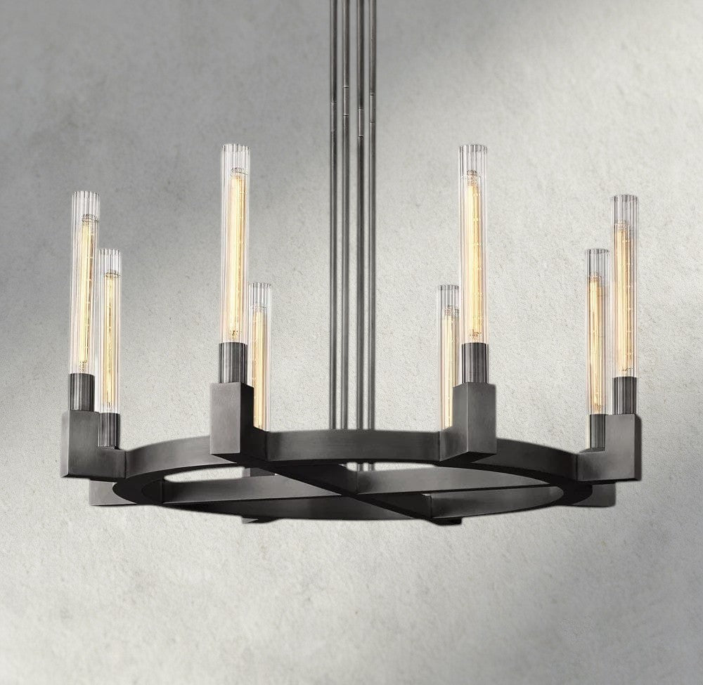 Cennela Round Chandelier 36", 48", 60", 72" - Zelno Lighting
