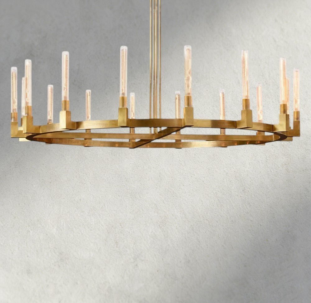 Cennela Round Chandelier 36", 48", 60", 72" - Zelno Lighting