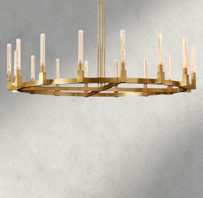 Cennela Round Chandelier 36", 48", 60", 72" - Zelno Lighting
