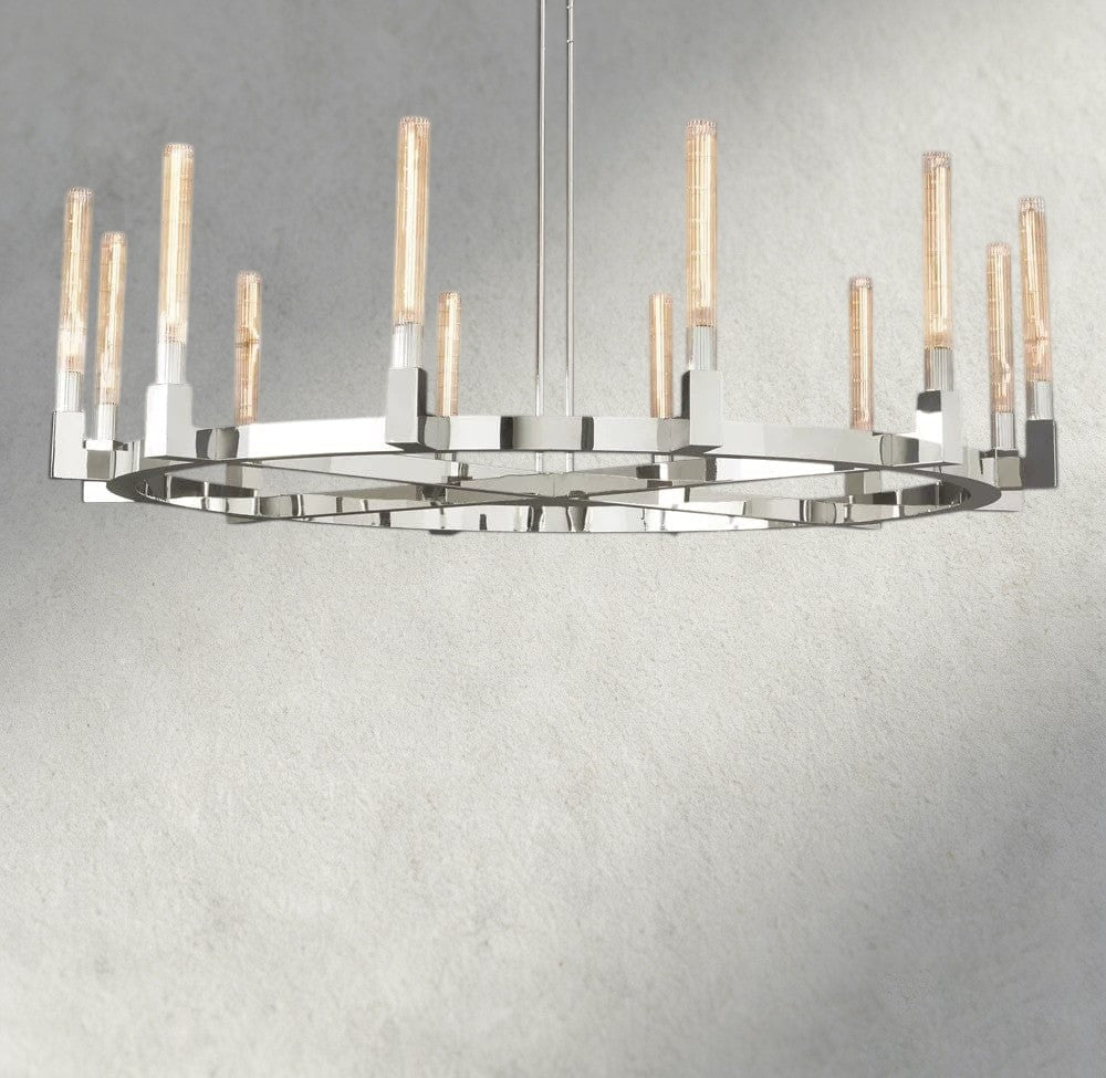 Cennela Round Chandelier 36", 48", 60", 72" - Zelno Lighting