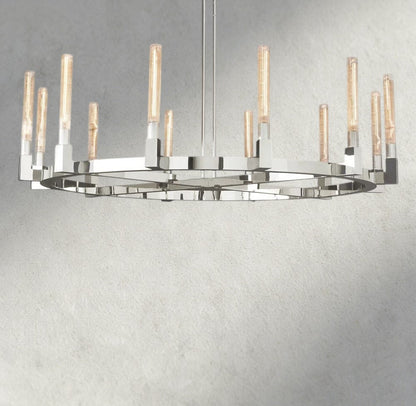 Cennela Round Chandelier 36", 48", 60", 72" - Zelno Lighting