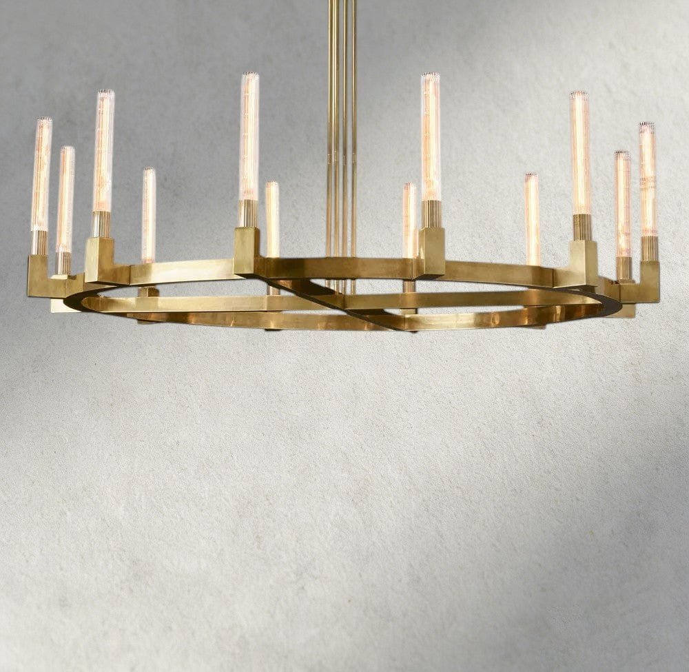 Cennela Round Chandelier 36", 48", 60", 72" - Zelno Lighting