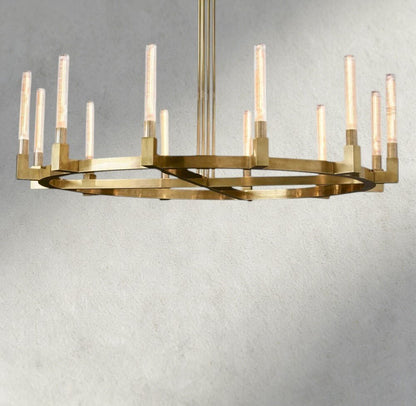 Cennela Round Chandelier 36", 48", 60", 72" - Zelno Lighting