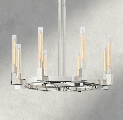 Cennela Round Chandelier 36", 48", 60", 72" - Zelno Lighting
