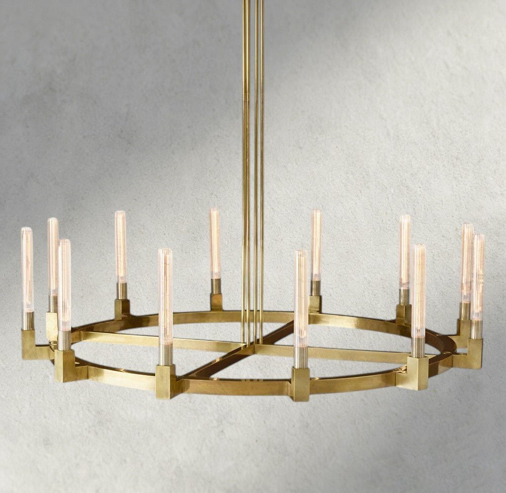 Cennela Round Chandelier 36", 48", 60", 72" - Zelno Lighting