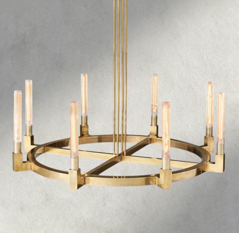 Cennela Round Chandelier 36", 48", 60", 72" - Zelno Lighting