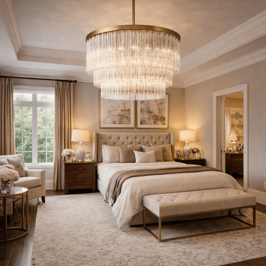 Ciello Round Chandelier - Zelno Lighting