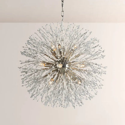 Dandelion Round Chandelier - Zelno Lighting