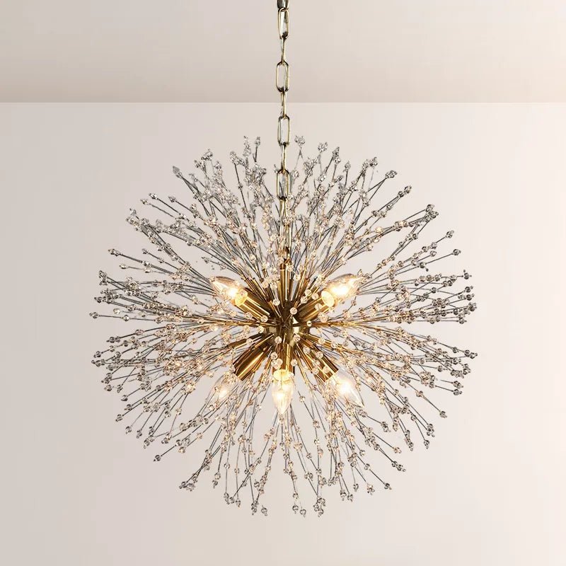 Dandelion Round Chandelier - Zelno Lighting