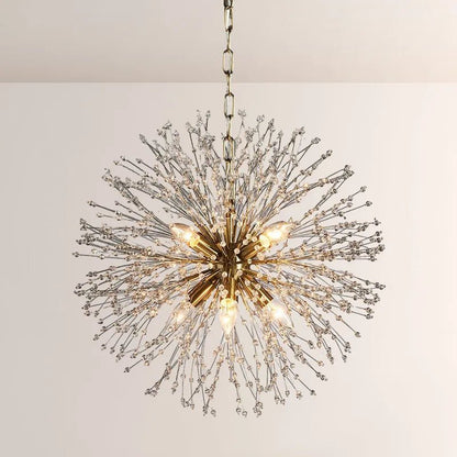 Dandelion Round Chandelier - Zelno Lighting