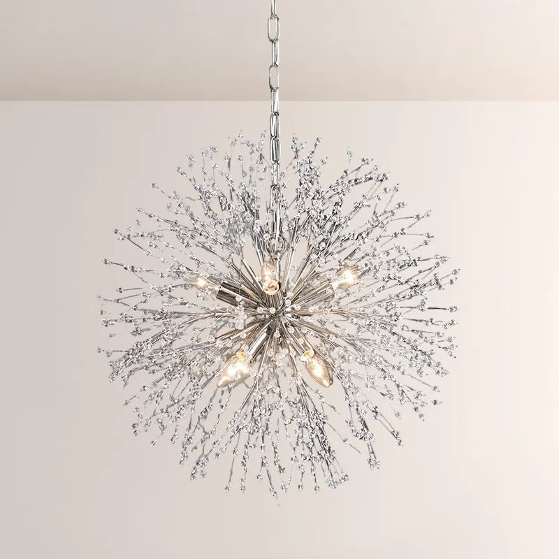 Dandelion Round Chandelier - Zelno Lighting