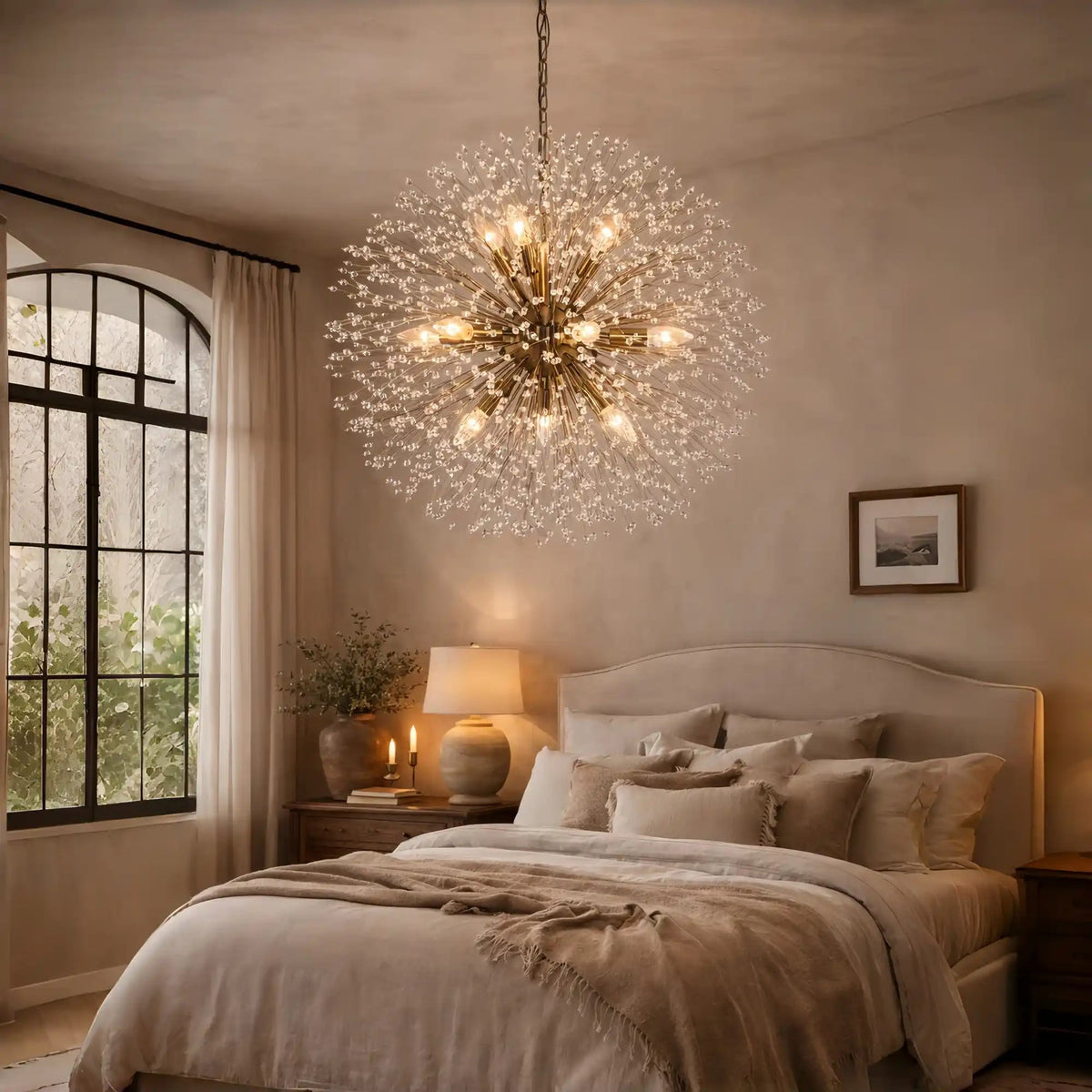 Dandelion Round Chandelier - Zelno Lighting