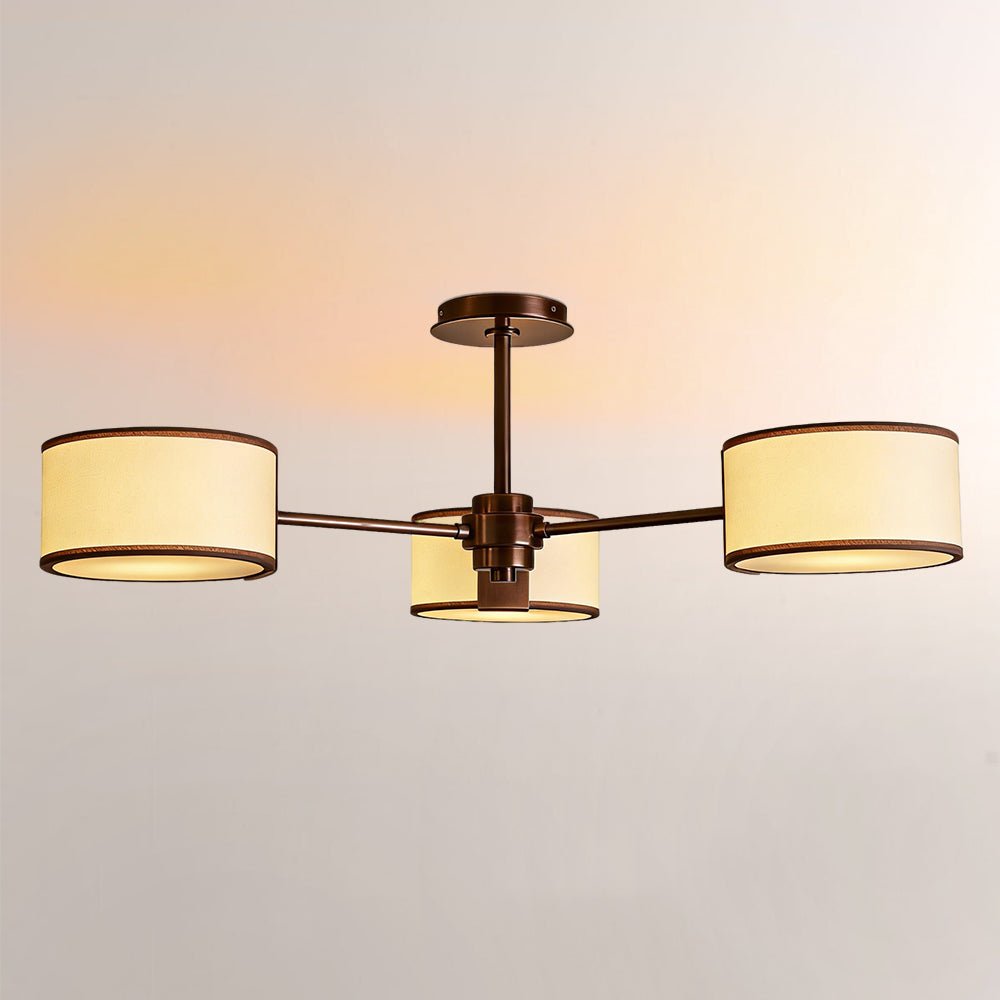Daphna 3 - Light Semi - Flush Mount - Zelno Lighting