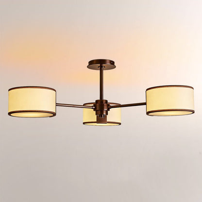 Daphna 3 - Light Semi - Flush Mount - Zelno Lighting