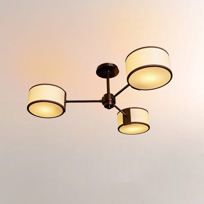 Daphna 3 - Light Semi - Flush Mount - Zelno Lighting