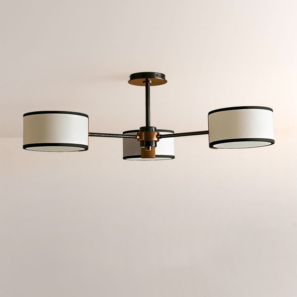 Daphna 3 - Light Semi - Flush Mount - Zelno Lighting