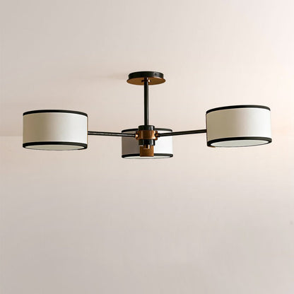 Daphna 3 - Light Semi - Flush Mount - Zelno Lighting