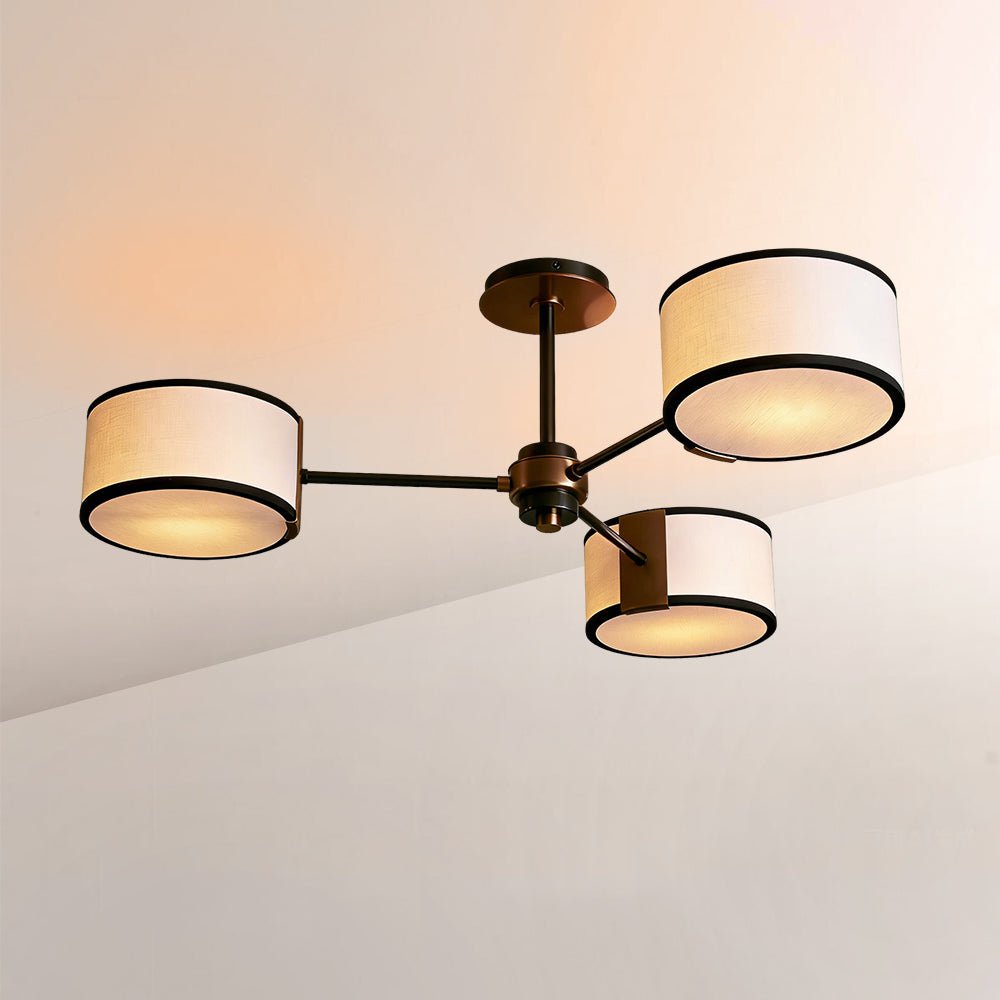 Daphna 3 - Light Semi - Flush Mount - Zelno Lighting