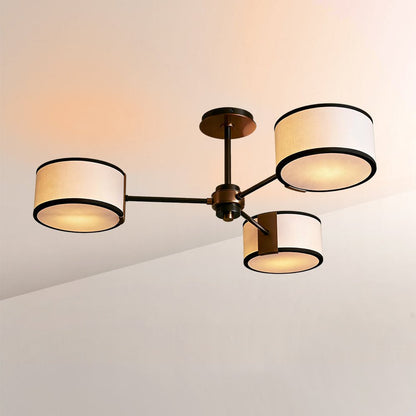 Daphna 3 - Light Semi - Flush Mount - Zelno Lighting
