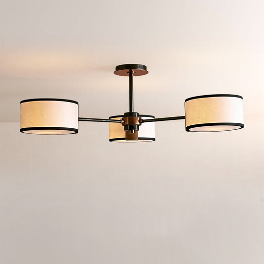 Daphna 3 - Light Semi - Flush Mount - Zelno Lighting