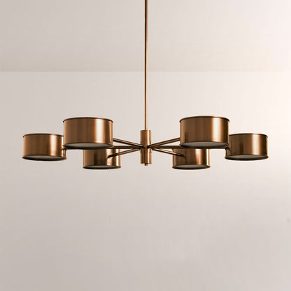 Daphna Metal Round Chandelier - Zelno Lighting