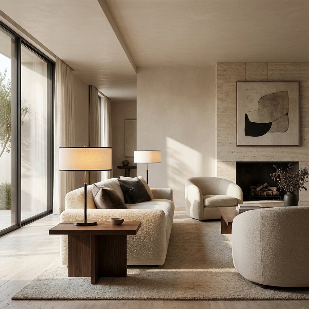 Daphna Single - Shade Table Lamp - Zelno Lighting