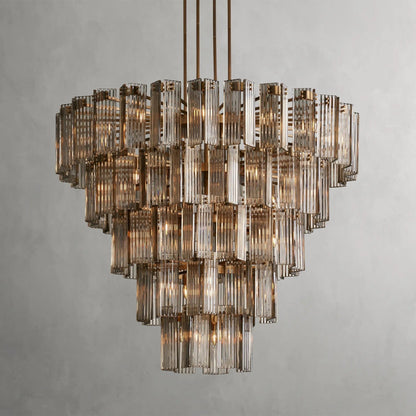 Delsie Round Chandelier 38''48''60'' - Zelno Lighting
