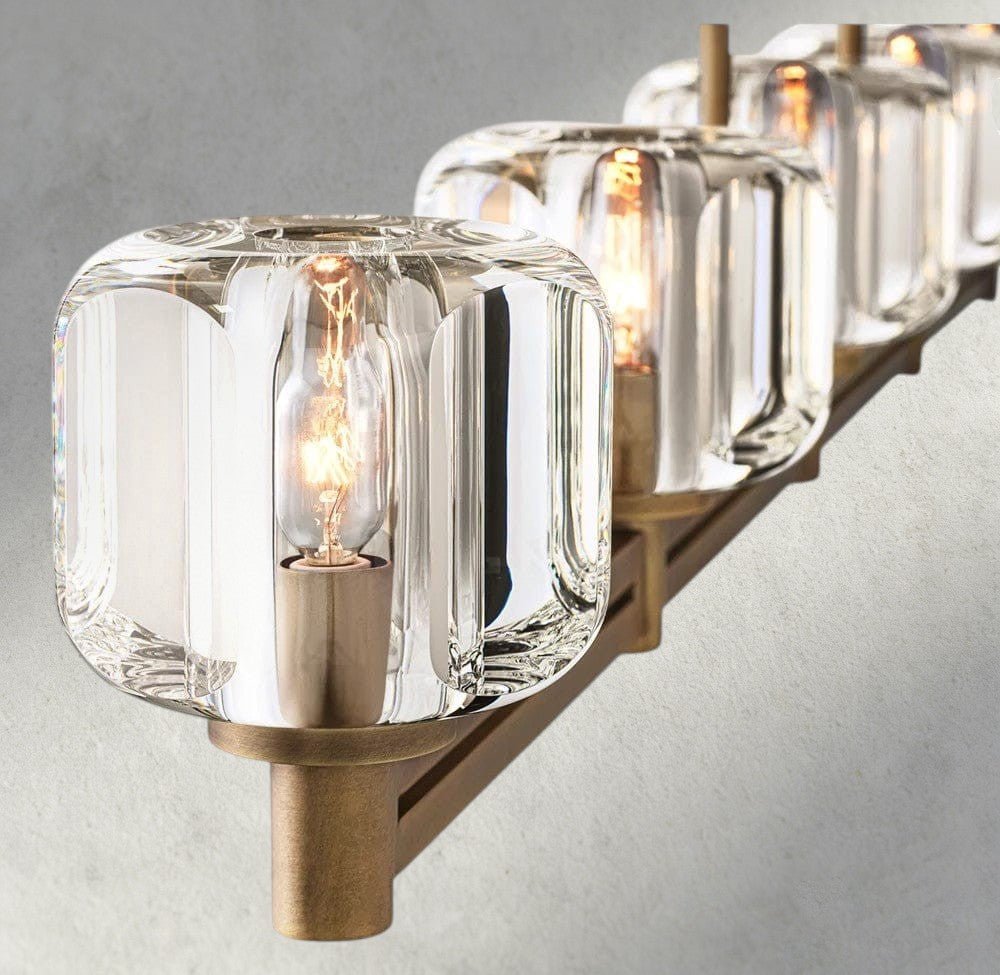 Demaret Linear Chandelier 54", 72" - Zelno Lighting