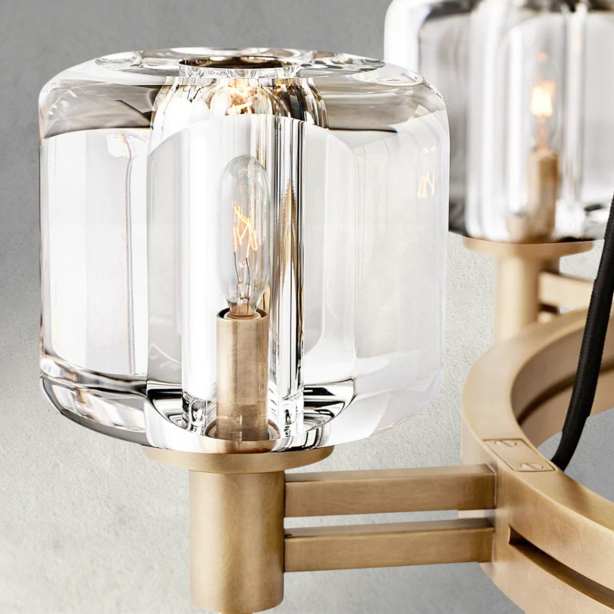 Demaret Round Chandelier 36", 48", 60" - Zelno Lighting