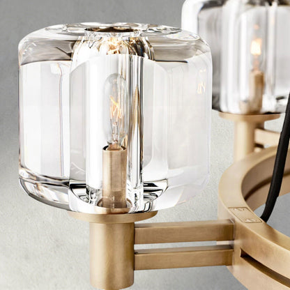Demaret Round Chandelier 36", 48", 60" - Zelno Lighting