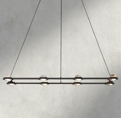 Electant Rectangular Chandelier 54", 72" - Zelno Lighting