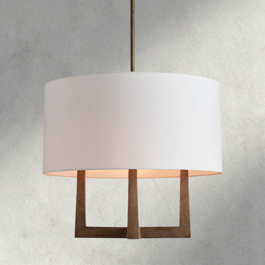 Emmet Shaded Chandelier - Zelno Lighting