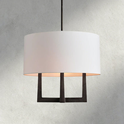 Emmet Shaded Chandelier - Zelno Lighting