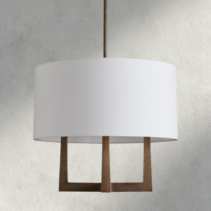 Emmet Shaded Chandelier - Zelno Lighting