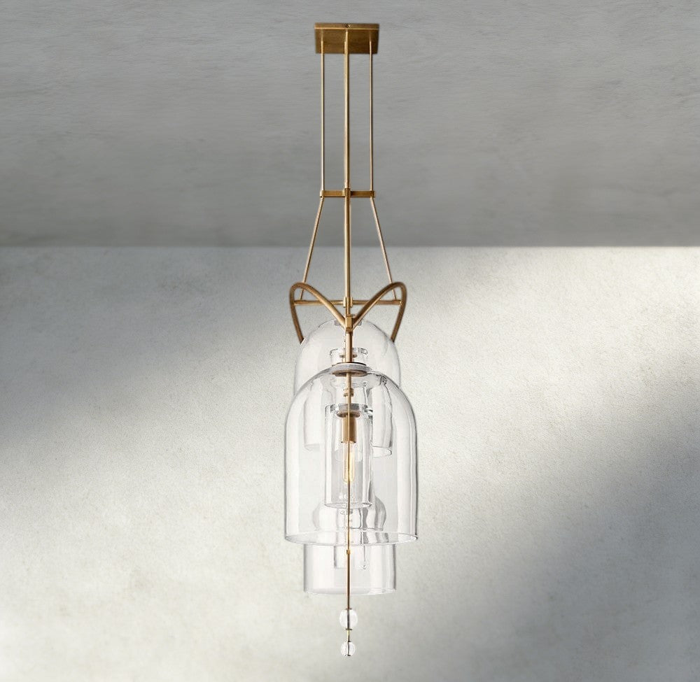 Falcin Grand Linear Chandelier 61", 73", 85" - Zelno Lighting