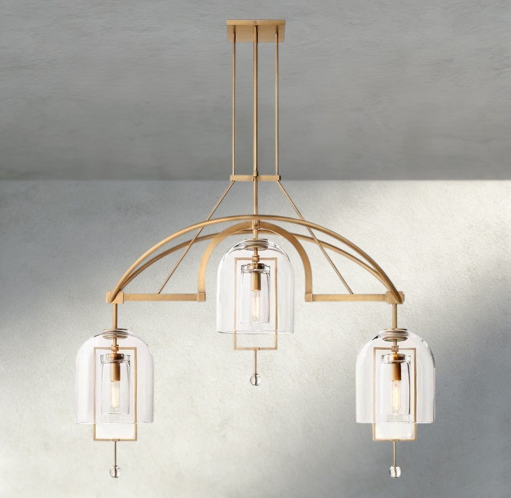 Falcin Linear Chandelier 48", 60" - Zelno Lighting