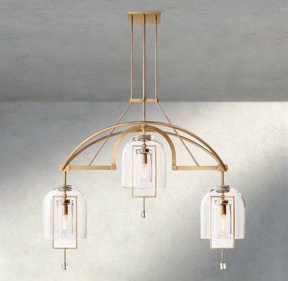 Falcin Linear Chandelier 48", 60" - Zelno Lighting