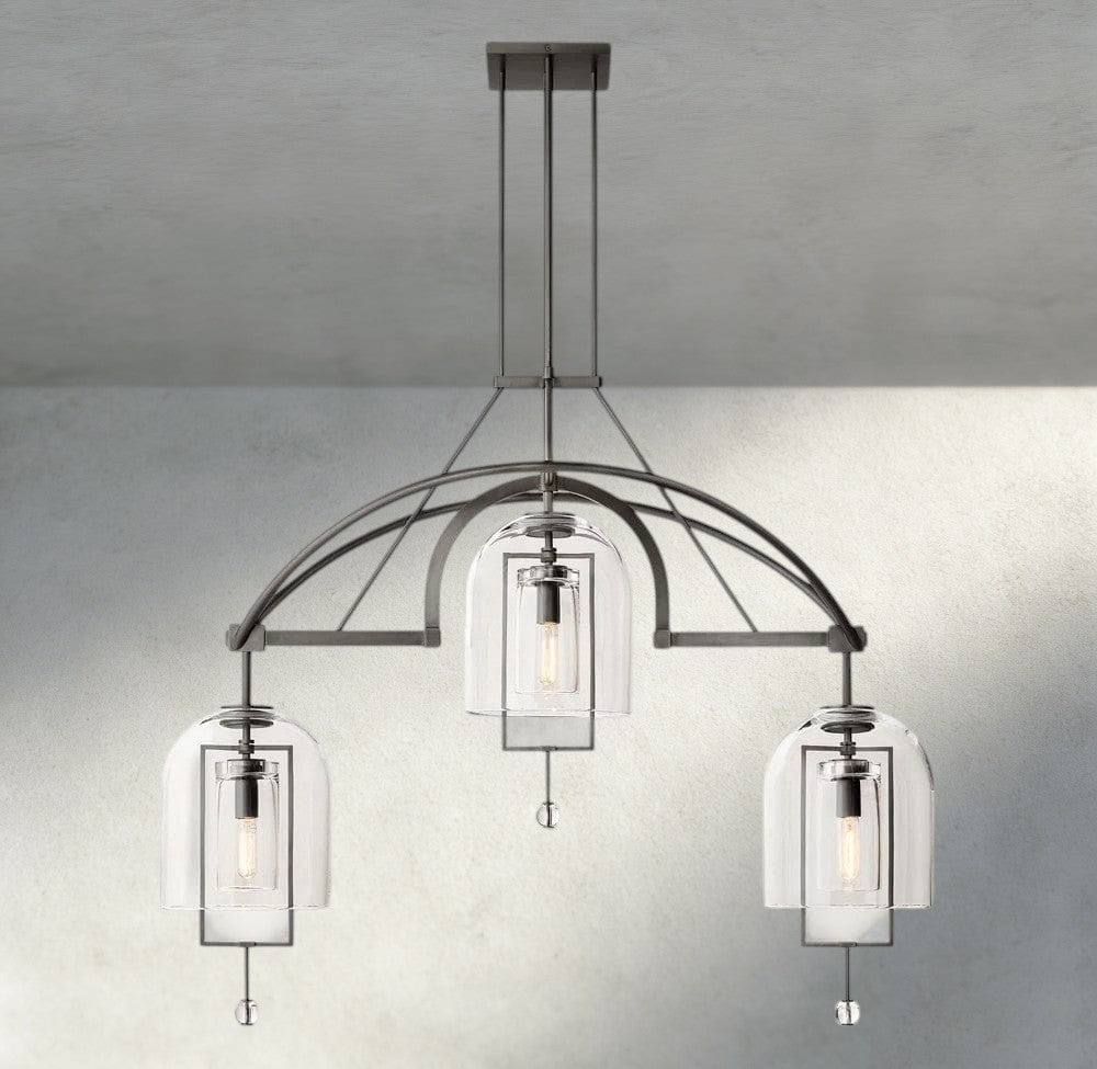 Falcin Linear Chandelier 48", 60" - Zelno Lighting