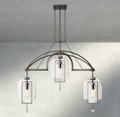 Falcin Linear Chandelier 48", 60" - Zelno Lighting